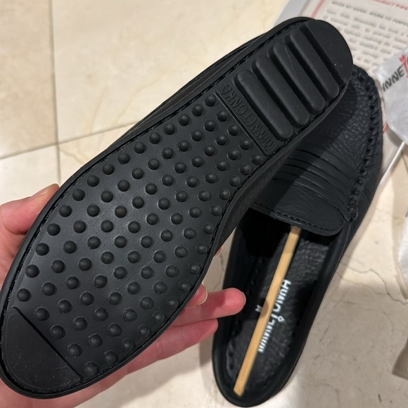 Handmade Minnetonka soft Leather Slip On mule in black “Kate” - Picture 6 of 8